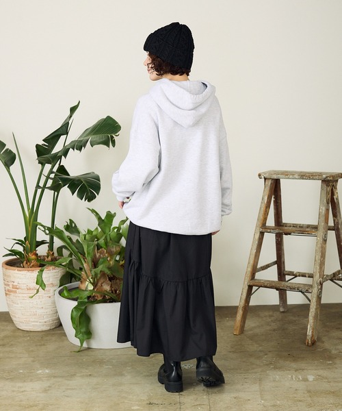 THOUSAND MILE(サウザンドマイル)の「THOUSAND MILE/サウザンドマイル PULLOVER HOODIE プルオーバーパーカー(パーカー・メンズ・ライトグレー/ネイビー/ブラック・S/M/L/XL)」の18枚目の写真