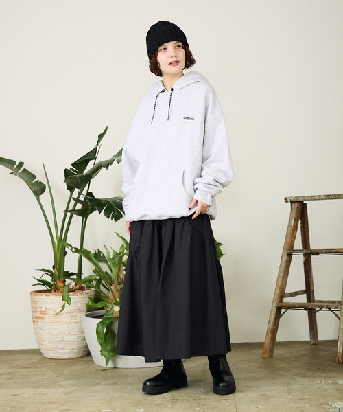 THOUSAND MILE(サウザンドマイル)の「THOUSAND MILE/サウザンドマイル PULLOVER HOODIE プルオーバーパーカー(パーカー・メンズ・ライトグレー/ネイビー/ブラック・S/M/L/XL)」の16枚目の写真