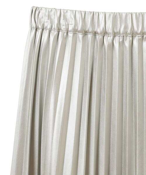 AMERICAN HOLIC（アメリカンホリック）の「フェイクレザープリーツスカート（スカート・レディース・シルバー/ブラック・M/L）」の11枚目の写真