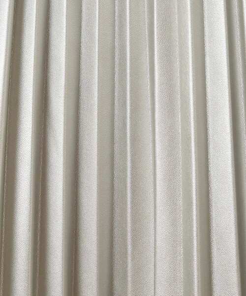 AMERICAN HOLIC（アメリカンホリック）の「フェイクレザープリーツスカート（スカート・レディース・シルバー/ブラック・M/L）」の5枚目の写真