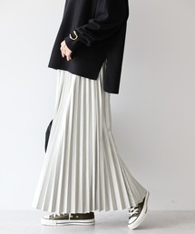 AMERICAN HOLIC | フェイクレザープリーツスカート(スカート)