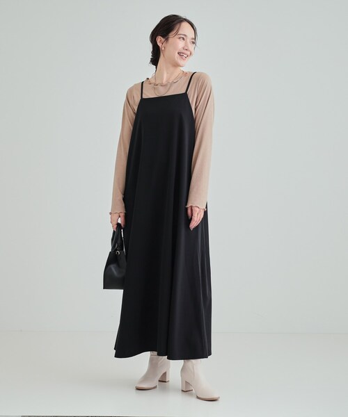 Cutie Blonde(キューティーブロンド)の「◆【高レビュー】1枚でもインナーでも きらきらメロウテレコトップス(Tシャツ/カットソー・レディース・ベージュ/ホワイト系/ブラック・01/02/03/04)」の14枚目の写真