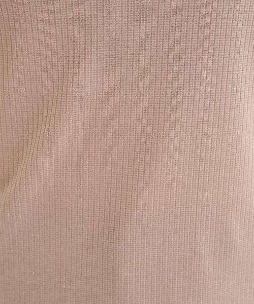 Cutie Blonde(キューティーブロンド)の「◆【高レビュー】1枚でもインナーでも きらきらメロウテレコトップス(Tシャツ/カットソー・レディース・ベージュ/ホワイト系/ブラック・01/02/03/04)」の15枚目の写真