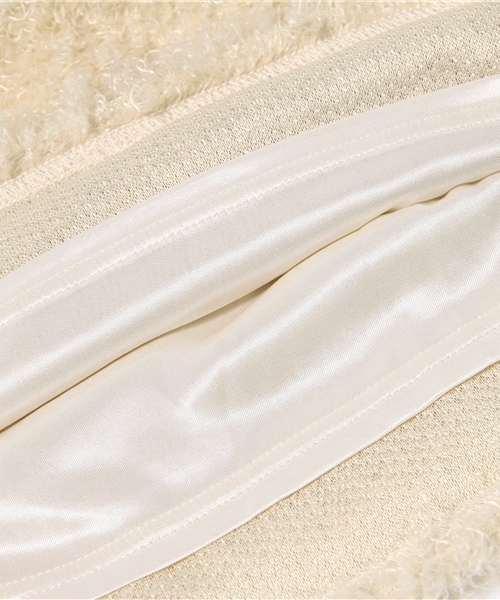 natural couture（ナチュラルクチュール）の「【natural couture NICE CLAUP】ボアタイトスカート（スカート・レディース・ネイビー/グレー/ベージュ・FREE）」の9枚目の写真