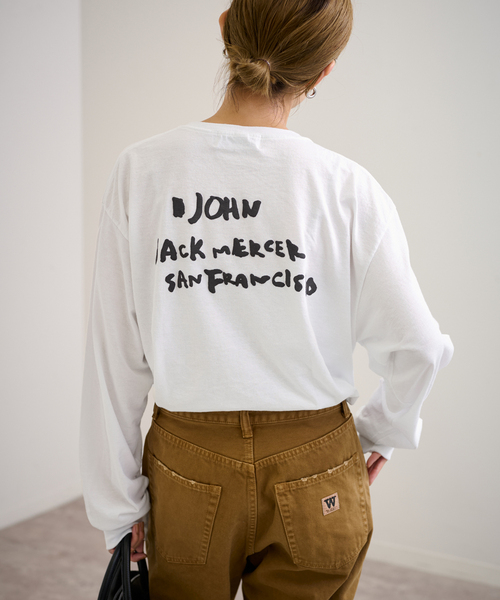 タグ付新品　フレームワーク　シャツ　ロンT J.J.MERCER 別注ロンT（Tシャツ/カットソー）｜FRAMeWORK