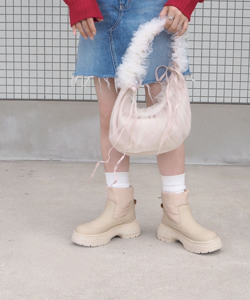 セール】厚底スノーブーツ / 厚底ブーツ（ブーツ）｜minia（ミニア）の