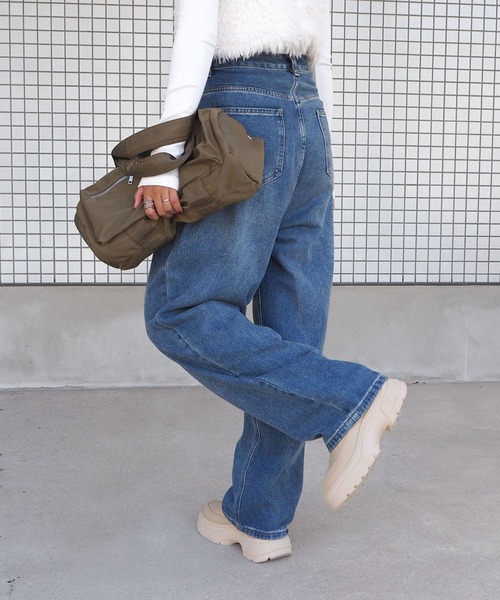 minia（ミニア）の「厚底スノーブーツ / 厚底ブーツ（ブーツ・レディース・ベージュ/ブラック・L/M/S）」の8枚目の写真