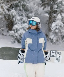 ROXY SNOWY HAT/ロキシー防水コーティングロゴフライトキャップ