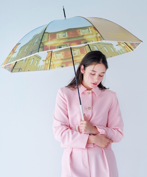 MILLION CARATS（ミリオンカラッツ）の「【because】 フォトグラファー花盛友里　“Party in the rain”　クリアプリント長傘（長傘・レディース・ブルー/ピンク/サックスブルー・FREE）」の17枚目の写真