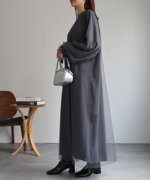 model：162cm 着用サイズ：F