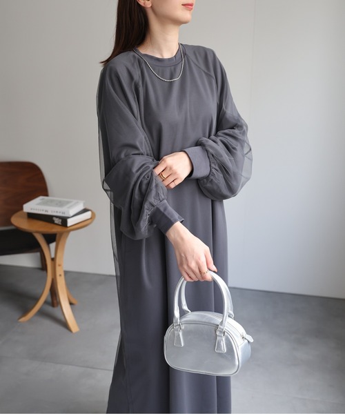 model：162cm 着用サイズ：F