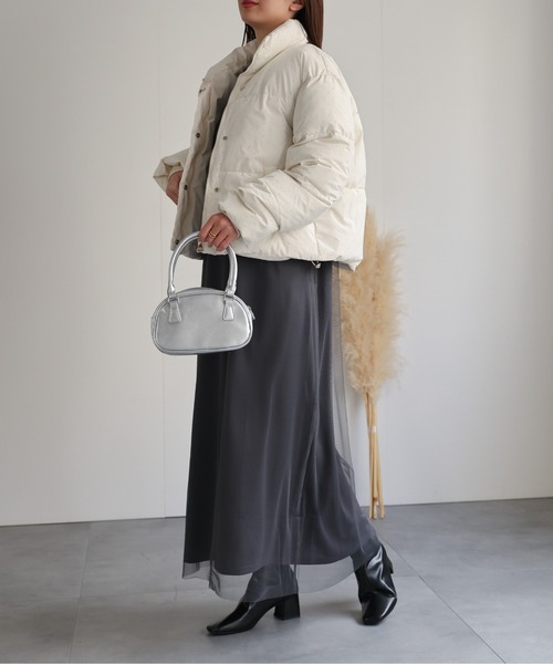 model：162cm 着用サイズ：F