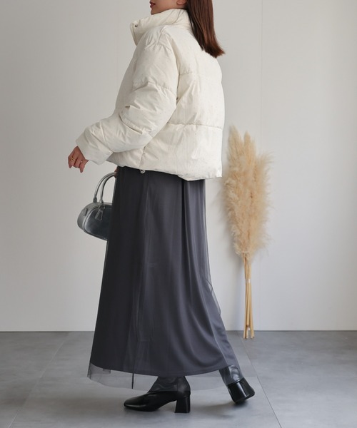 model：162cm 着用サイズ：F