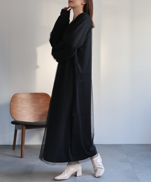 model：162cm 着用サイズ：F
