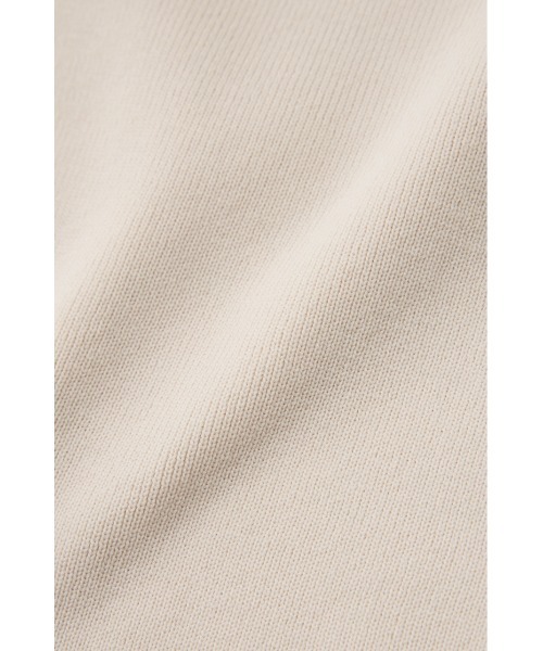 M_(エムアンダーバー)の「リサイクルポリエステル使用 経年劣化の少ないニット 背中開きデザインのドレス(ワンピース・レディース・アイボリー/ブラック/ネイビー・1/2)」の14枚目の写真