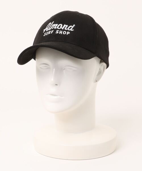 SURF SHOP SUEDE CAP/アーモンドスエードテイストキャップ（キャップ）｜ALMOND（アーモンド）