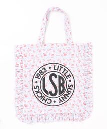 Little sunny bite | 【8】【Little Sunny Bite】LSB Logo frill tote bag(トートバッグ)