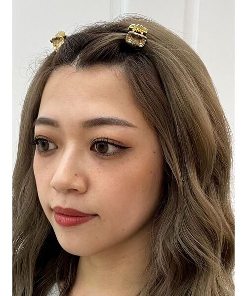 GYDA(ジェイダ)の「JEYSUS Symmetry GYDAヘアミニクリップ(バレッタ/ヘアクリップ・レディース・ゴールド/シルバー・FREE)」の1枚目の写真