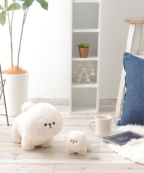 LBC（エルビーシー）の「PLUFFY 抱っこ モコモコ（クッション/クッションカバー・レディース・ホワイト・FREE）」の9枚目の写真