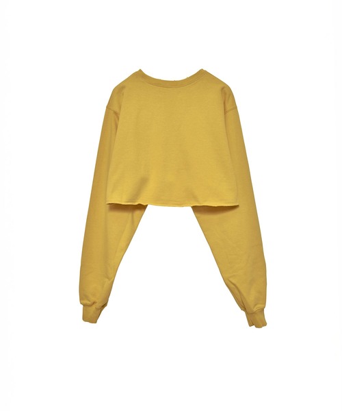 トレーナー スウェット 「Nora Lily」「elle」Damage Cut Top レディース セール】【Nora Lily】「elle」Damage Cut Top（スウェット