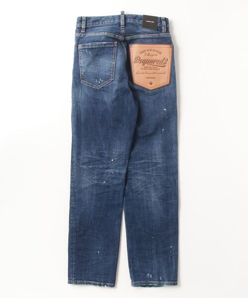 DSQUARED2（ディースクエアード）の「DARK PERFECT CLEAN WASH BOSTON JEAN /0251（デニムパンツ・レディース・インディゴブルー・36/34）」の2枚目の写真