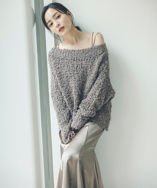 アニュアンス anuans ワンピース ニットレイヤードキャミワンピース S アニュアンス anuans *ニットレイヤードキャミワンピース （MINT