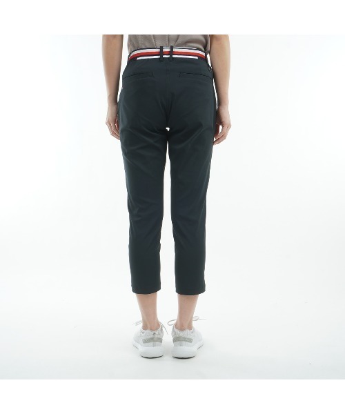 TOMMY HILFIGER GOLF（トミー ヒルフィガー ゴルフ）の「ﾍﾞﾙﾃｯﾄﾞﾂｲﾙ 3/4ﾊﾟﾝﾂ（その他パンツ・レディース・サンドベージュ/ネイビー/ホワイト/ブラック・L/M/LL/S）」の9枚目の写真