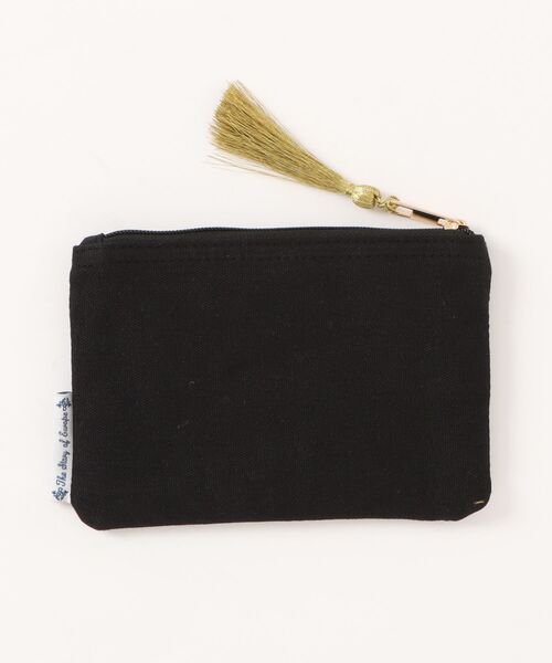 欧州航路(オウシュウコウロ)の「【欧州航路】オーガニックコットン キャットタロットポーチ(ポーチ・レディース・ブラック/グレー/ナチュラル・FREE)」の6枚目の写真