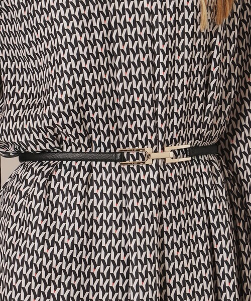 MACKINTOSH LONDON（マッキントッシュ ロンドン）の「【婦人画報掲載】スクエアビットレザーアジャストベルト（ベルト・レディース・ブラック/ライトブルー/ブラウン/ホワイト・FREE）」の6枚目の写真