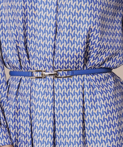 MACKINTOSH LONDON（マッキントッシュ ロンドン）の「【婦人画報掲載】スクエアビットレザーアジャストベルト（ベルト・レディース・ブラック/ライトブルー/ブラウン/ホワイト・FREE）」の7枚目の写真