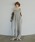 LE CIEL BLEUiVFu[j́uV_[WvX[c / One-Shouldered JumpsuitipchXjvbx[W