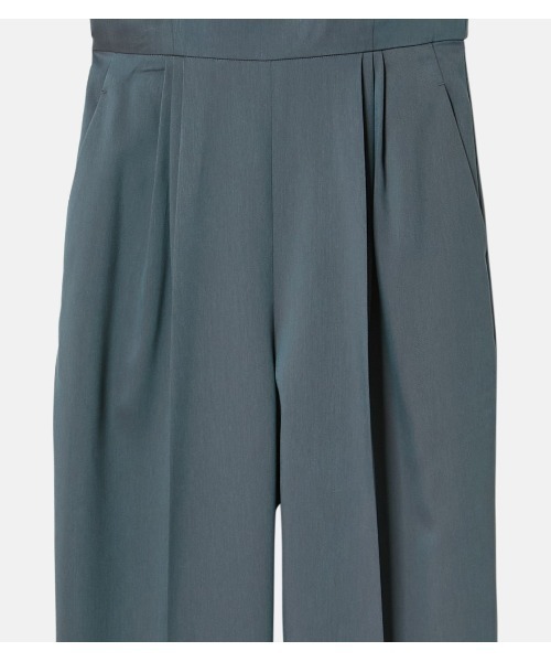 LE CIEL BLEU(ルシェルブルー)の「ワンショルダージャンプスーツ / One-Shouldered Jumpsuit(パンツドレス・レディース・ベージュ/ブルー・38/36)」の16枚目の写真