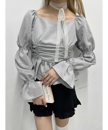 PHILLY | 【PHILLY】キャンディスリーブショートブラウス(シャツ/ブラウス)