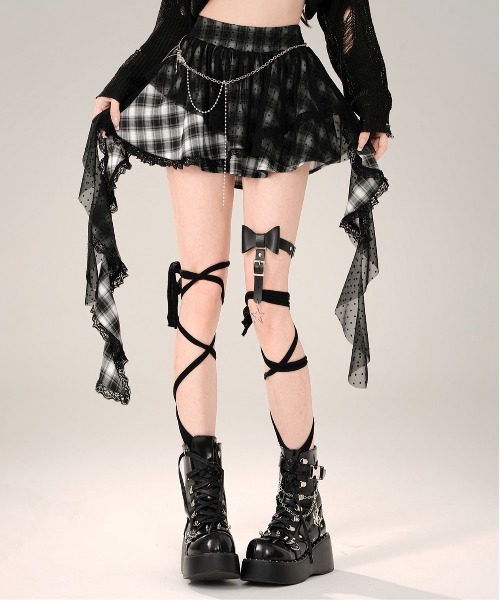 セール】Y2K イレヘムレー チェック柄ススカート（スカート）｜gossip