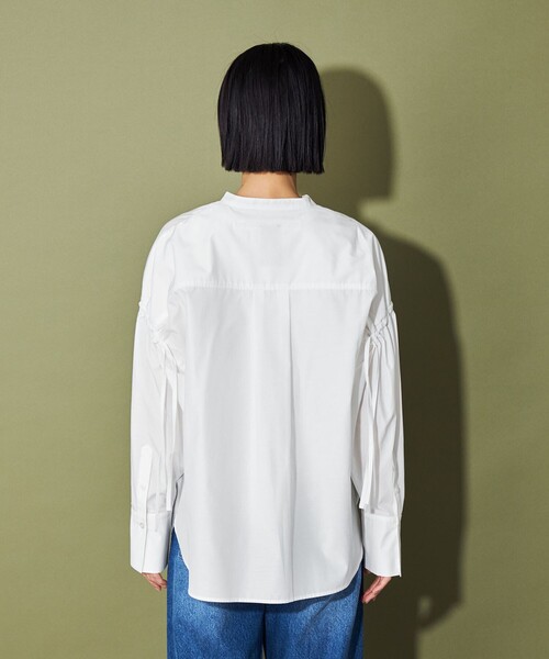 CITEN＞ソデシャーリングシャツ（シャツ/ブラウス）｜CITEN