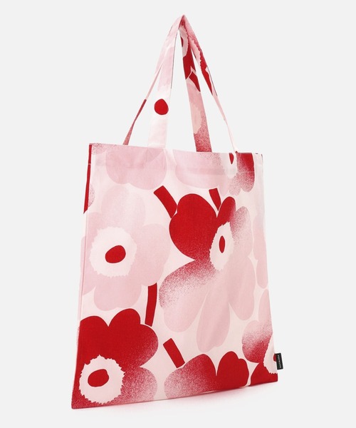 25SS■marimekko■Unikko Haivahdys トートバッグ コットン ロゴ Unikko / Haivahdys tote bag 44x43cm(トートバッグ