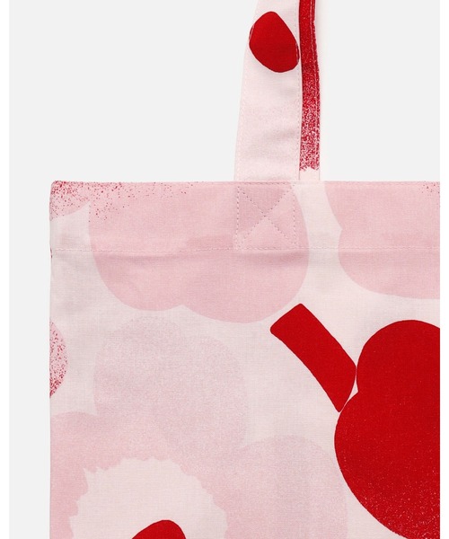 25SS■marimekko■Unikko Haivahdys トートバッグ レッド Unikko / Haivahdys tote bag 44x43cm(トートバッグ