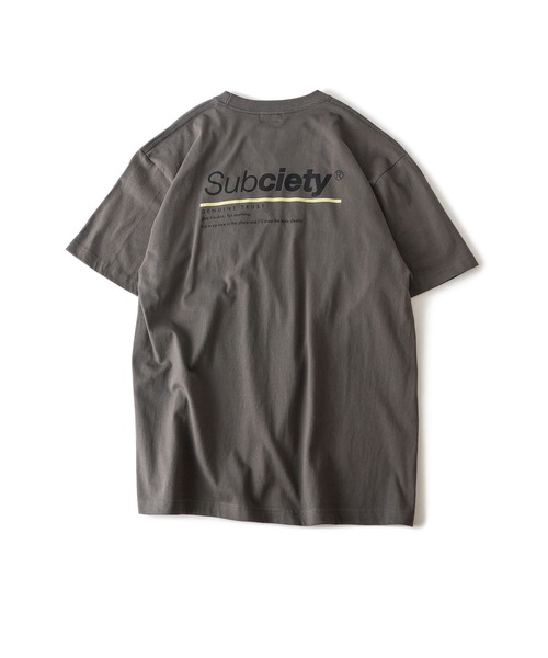 Subciety(サブサエティ)の「Trust tee(Tシャツ/カットソー・メンズ・スミクロ/ホワイト/バーガンディー/ブラック・SMALL/MEDIUM/LARGE/X-LARGE/XX-LARGE)」の17枚目の写真