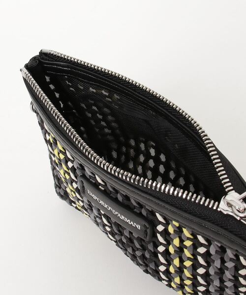 EMPORIO ARMANI（エンポリオアルマーニ）の「【エンポリオ アルマーニ】ショッパー マルチカラー バスケット織り（ハンドバッグ・レディース・ブラック系その他・FREE）」の8枚目の写真