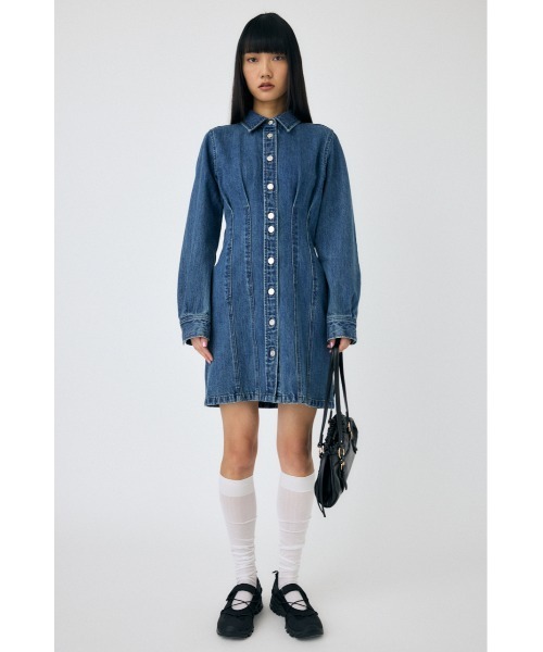 セール】WAIST TUCK MINI ドレス（ワンピース）｜MOUSSY（マウジー）の