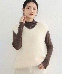 ふわふわシャギー ニット