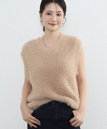 ふわふわシャギー ニット