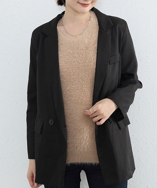 LUMIRA(アパレル)(ルミラ)の「ふわふわシャギー ニット(ニット/セーター・レディース・ベージュ/アイボリー/グレー/ブラック・FREE)」の19枚目の写真