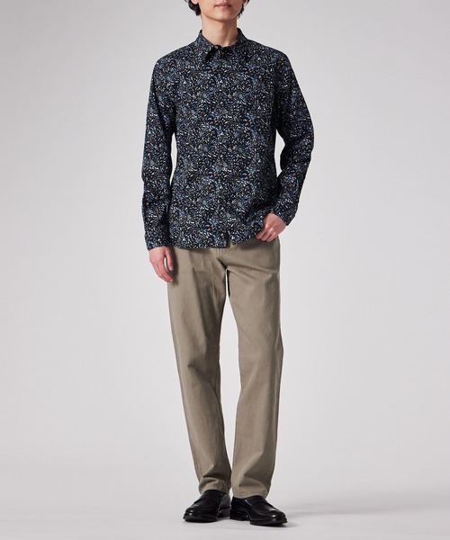 PS Paul Smith(ピーエスポールスミス)の「"Jacaranda" カジュアルシャツ / 152319 149TN(シャツ/ブラウス・メンズ・オフホワイト/ブラック・SMALL/MEDIUM/LARGE/X-LARGE)」の10枚目の写真