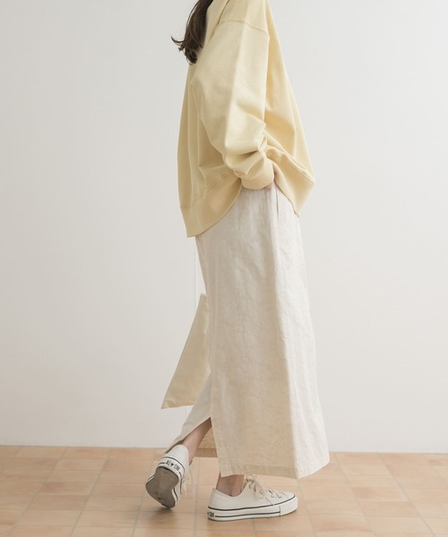URBAN RESEARCH DOORS(アーバンリサーチドアーズ)の「ジャガードストレートスカート(スカート・レディース・アイボリー/キャメル・MEDIUM)」の9枚目の写真