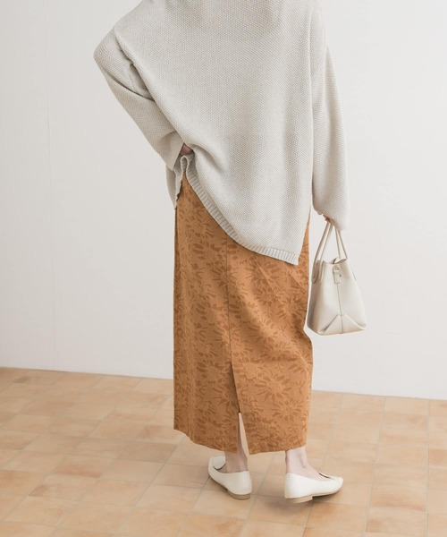 URBAN RESEARCH DOORS(アーバンリサーチドアーズ)の「ジャガードストレートスカート(スカート・レディース・アイボリー/キャメル・MEDIUM)」の19枚目の写真