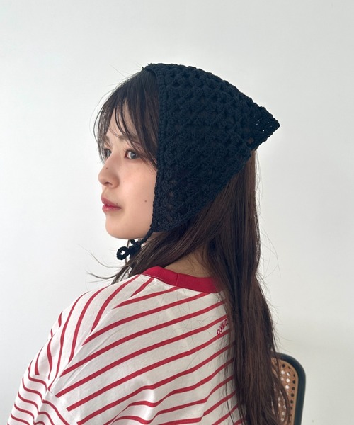 セール】マルチウェイクロシェスカーフ（バンダナ/スカーフ）｜CLEA