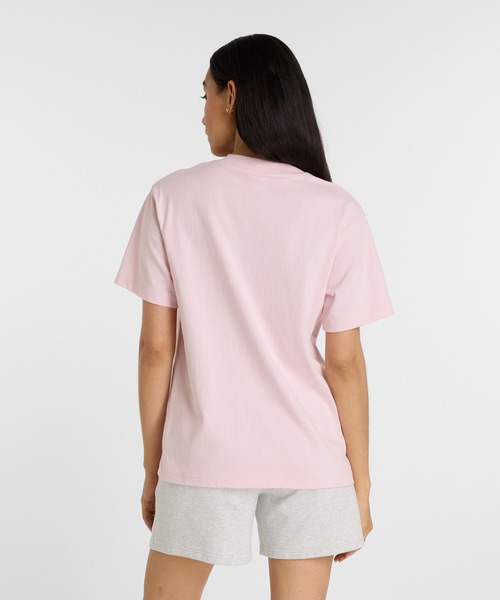NEW BALANCE（ニューバランス）の「Athletics ジャージショートスリーブTシャツ（Tシャツ/カットソー・レディース・スモークピンク/ライトイエロー・SMALL/MEDIUM/LARGE）」の11枚目の写真