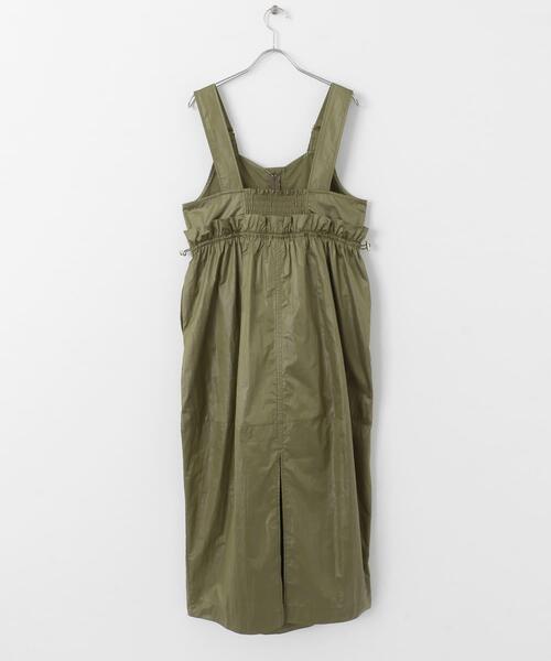 KBF(ケイビーエフ)の「ミリタリージャンパースカート(ワンピース・レディース・チャコールグレー/カーキ/アイボリー・ONE)」の20枚目の写真