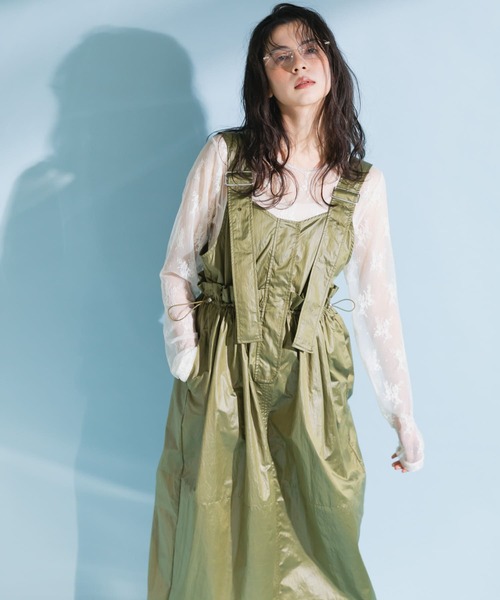 KBF ミリタリージャンパースカート KBF｜ミリタリージャンパースカート | Rakuten Fashion(楽天